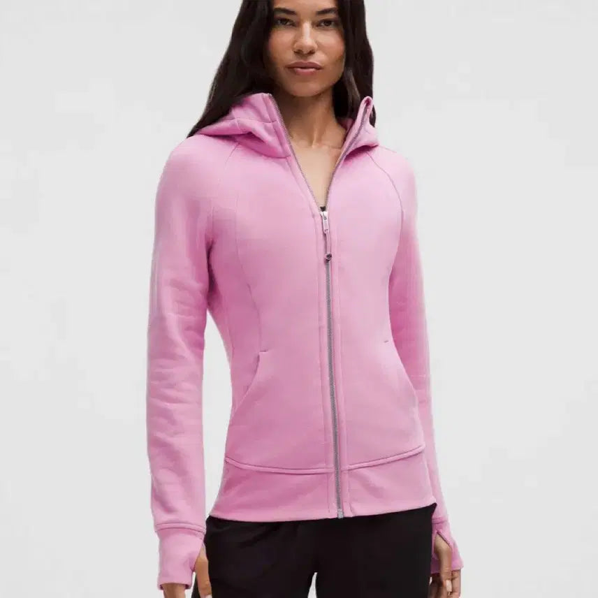 [BUNJANG] Lululemon Scuba Full-Zip Hoodie Pink / 룰루레몬 스쿠바 풀집 후디 핑크