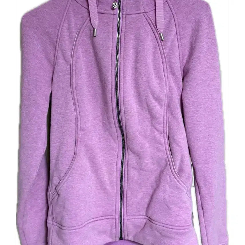 [BUNJANG] Lululemon Scuba Full-Zip Hoodie Pink / 룰루레몬 스쿠바 풀집 후디 핑크