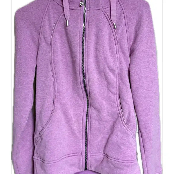 [BUNJANG] Lululemon Scuba Full-Zip Hoodie Pink / 룰루레몬 스쿠바 풀집 후디 핑크