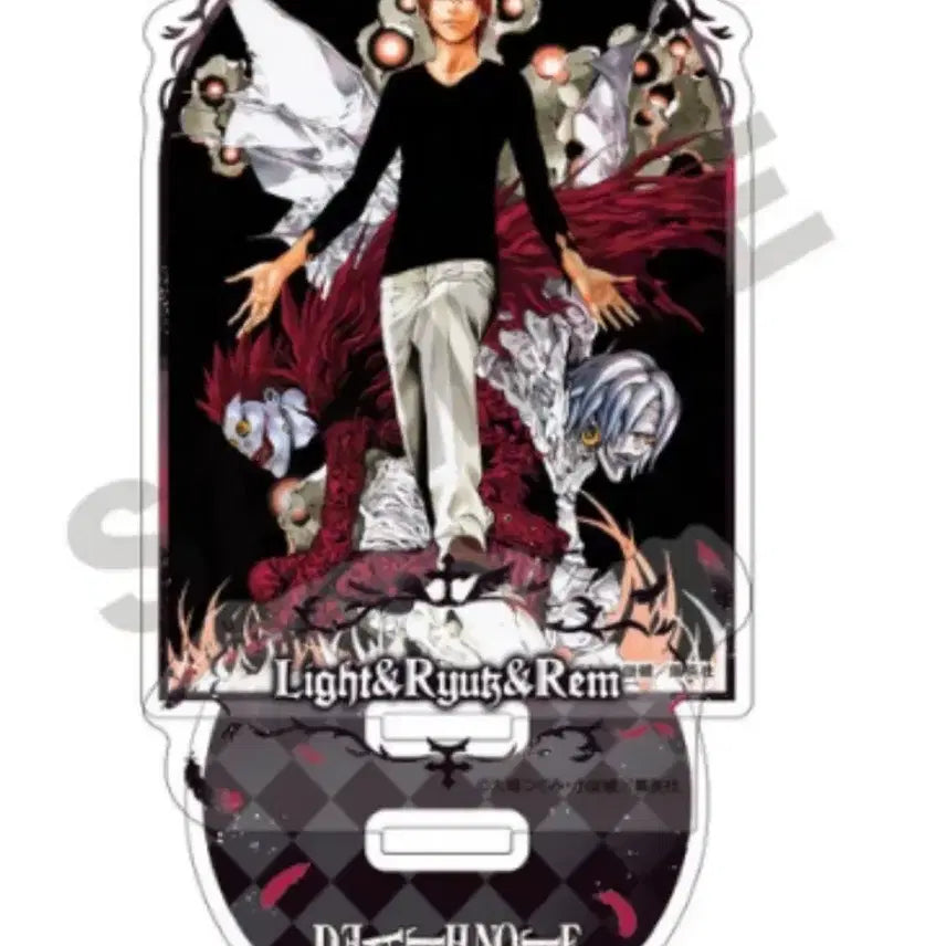 [BUNJANG] Death Note Crux Diorama Acrylic Stand - Light Yagami, Ryuk, Rem / 데스노트 Crux 디오라마 아크릴 스탠드 야가미 라이토 류크 렘