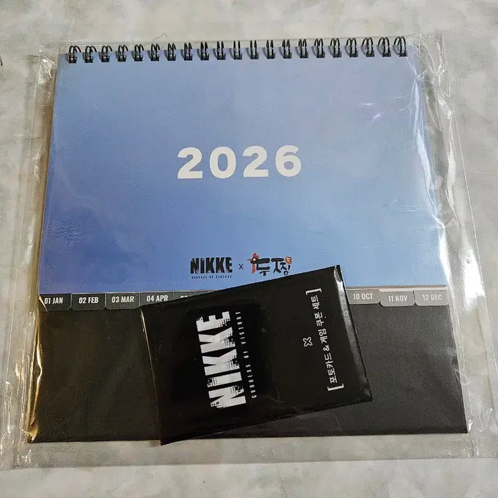 [SOLD OUT] [BUNJANG] NIKKE x Duzzim 2026 Calendar Photocard (Sealed) / 니케 두찜 콜라보 2026년 달력 포토카드 미개봉 새제품 판매합니다.