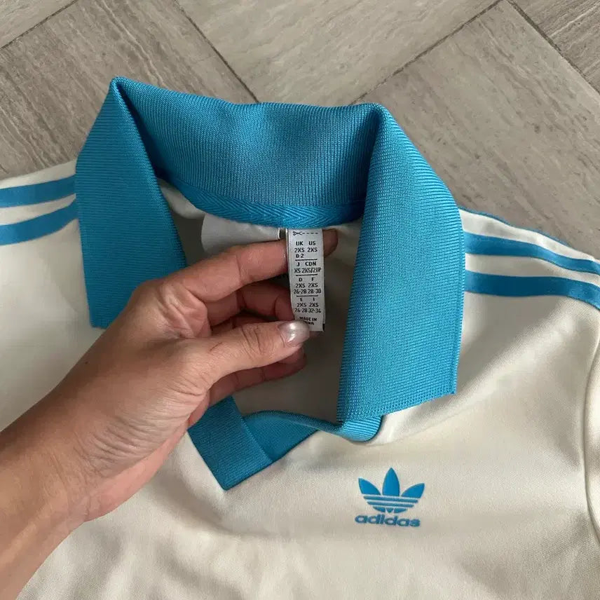 [BUNJANG] Adidas x Sporty &amp; Rich Zip-up Jacket / 아디다스x스포티앤리치 집업