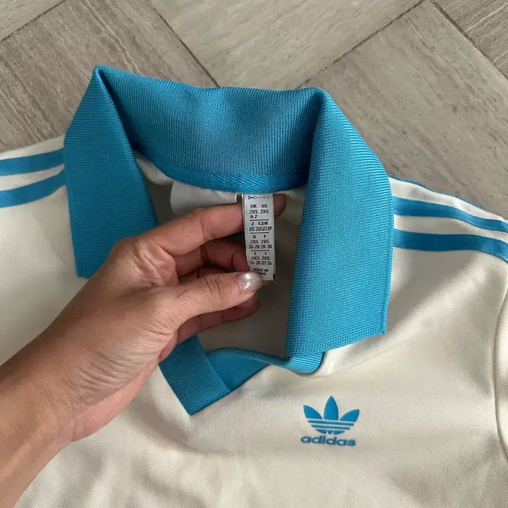 [BUNJANG] Adidas x Sporty &amp; Rich Zip-up Jacket / 아디다스x스포티앤리치 집업