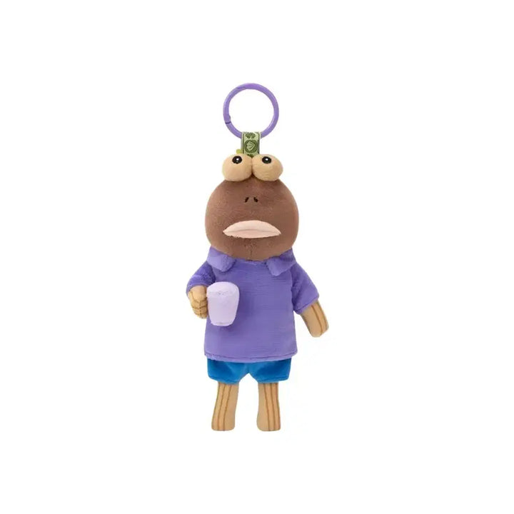 [BUNJANG] Pop Mart SpongeBob SquarePants Bikini Bottom Figure Keychain / [팝마트] 비키니 시티(멍한 물고기)