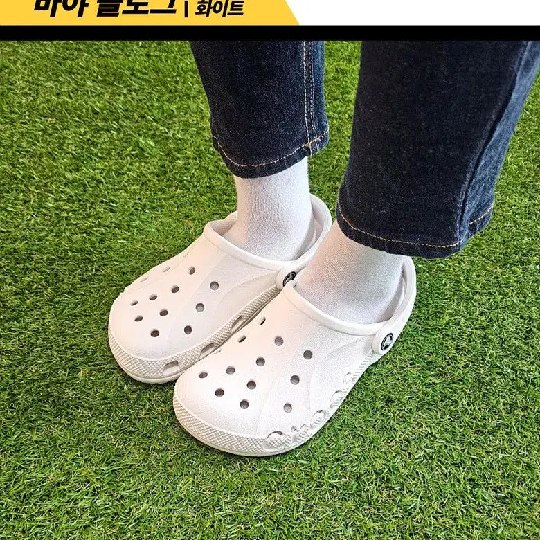 [BUNJANG] Crocs Bayaband Clog Sandals 10126-100 / 크록스 바야 클로그 샌들 10126-100 / 265