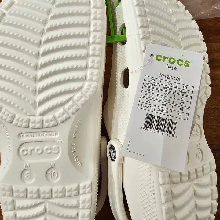 [BUNJANG] Crocs Bayaband Clog Sandals 10126-100 / 크록스 바야 클로그 샌들 10126-100 / 265