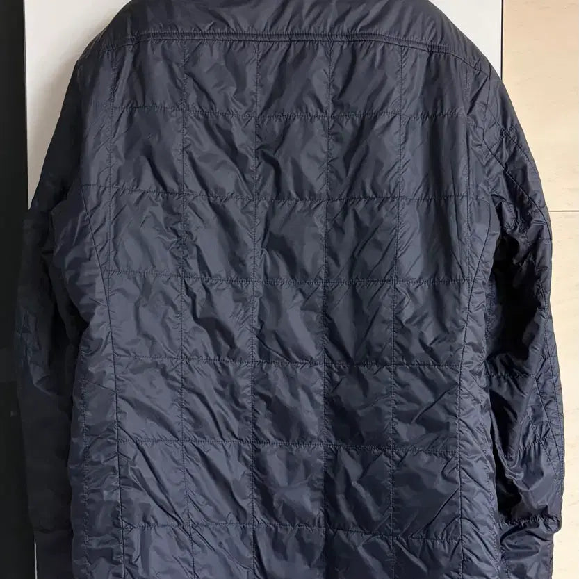 [BUNJANG] RVR Lardini Reversible Checkered Padded Jacket / RVR 라르디니 셔츠형 패딩 자켓 46