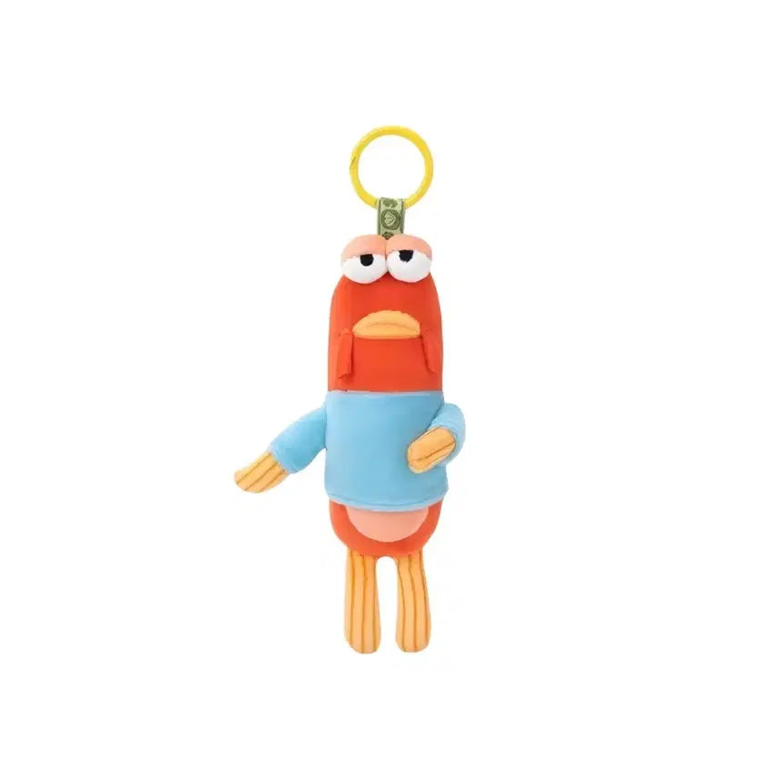 [BUNJANG] Popmart SpongeBob Bikini Bottom (Exhausted Fish) Keyring / [팝마트] 비키니 시티(힘빠진 물고기)