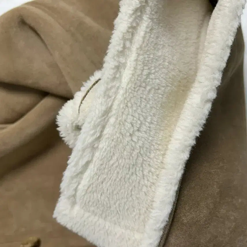 [BUNJANG] Lake Studio Suede Mouton Jacket Brown / 레이크스튜디오 스웨이드 무스탕 자켓 브라운