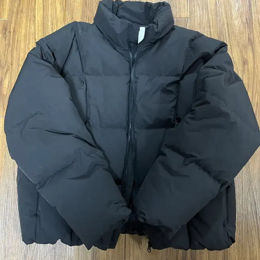 [BUNJANG] Another Office Balloon Down Puffer Jacket Black Size 3 / 어나더오피스 벌룬 다운 푸퍼 자켓 블랙 3사이즈