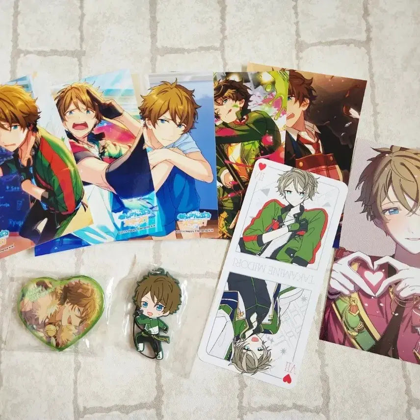 [BUNJANG] Ensemble Stars Midori Goods Bundle Set / 앙스타 앙상블 스타즈 미도리 굿즈모음