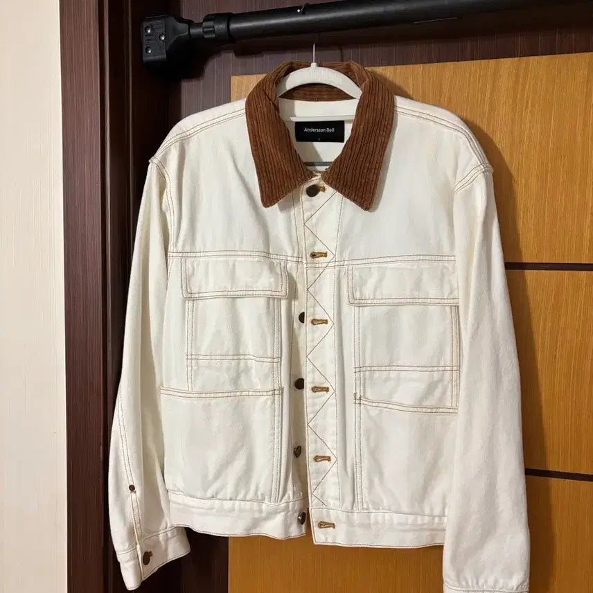 [BUNJANG] Andersson Bell White Work Jacket / Andersson Bell 화이트 워크자켓