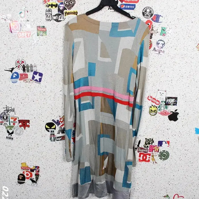 [BUNJANG] Kusto Barcelona Geometric Pattern Dress / [득템가] 여성S/ 쿠스토바르셀로나 기하학 패턴 원피스GY 36-2