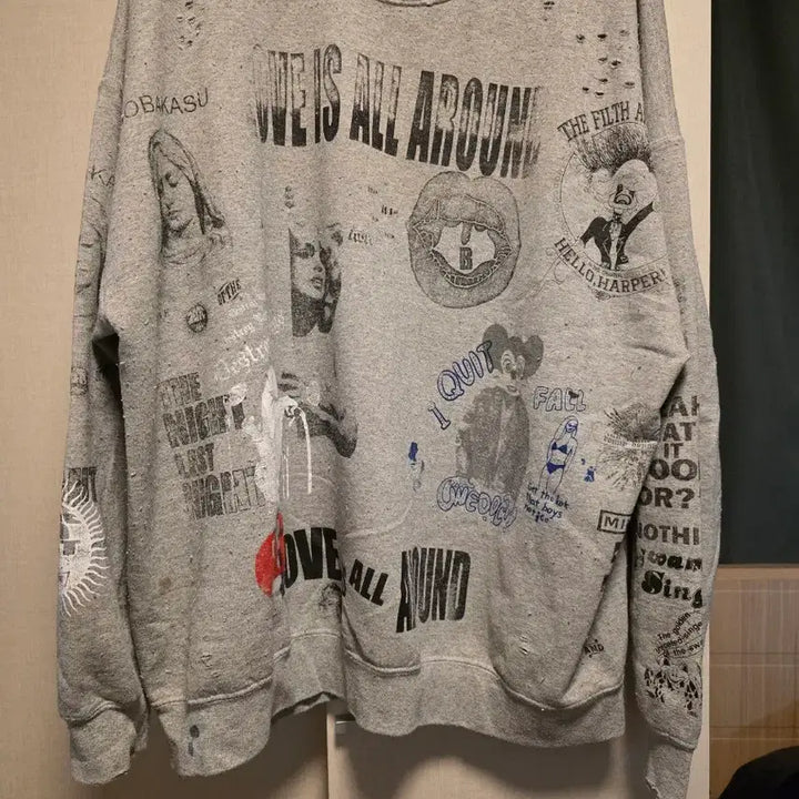 [BUNJANG] Donut Revenge Sweatshirt / 도넛리벤지 맨투맨