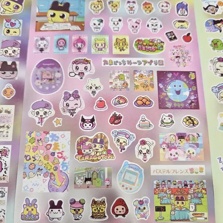 [BUNJANG] Tamagotchi Sticker Set / 다마고치 스티커 8장세트