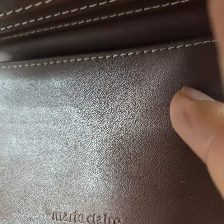 [BUNJANG] Louis Quatorze Pink Embossed Leather Clutch Card Wallet / 루이까또즈  일괄