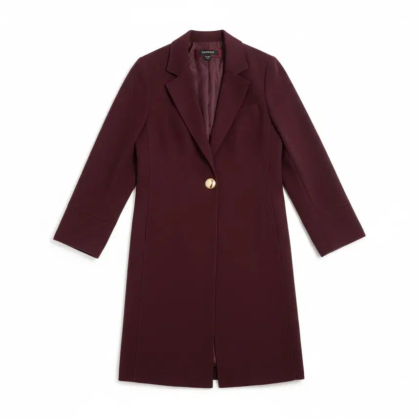[BUNJANG] Georges Rech One-Button Long Jacket / 여성55/ 조르쥬레시 원버튼 롱 자켓 BD 36-3