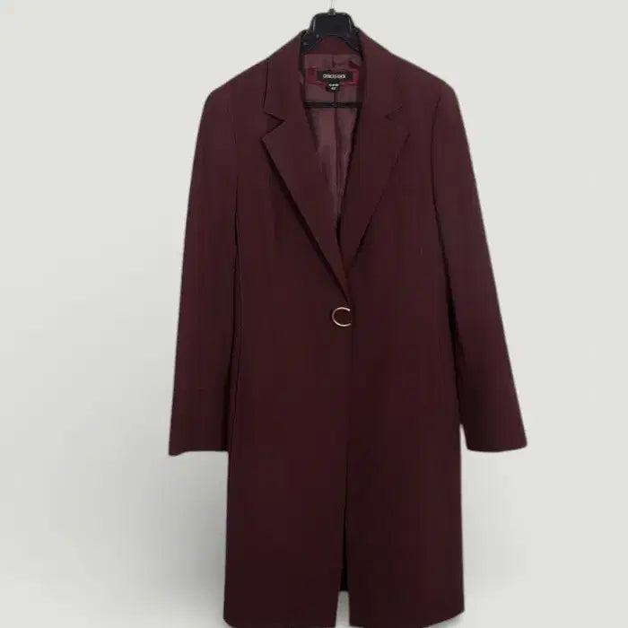 [BUNJANG] Georges Rech One-Button Long Jacket / 여성55/ 조르쥬레시 원버튼 롱 자켓 BD 36-3