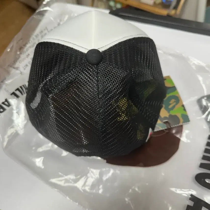 [BUNJANG] BAPE Pirate Store Mesh Cap (Black) / 베이프 파이레이트 스토어 메쉬캡 (블랙)