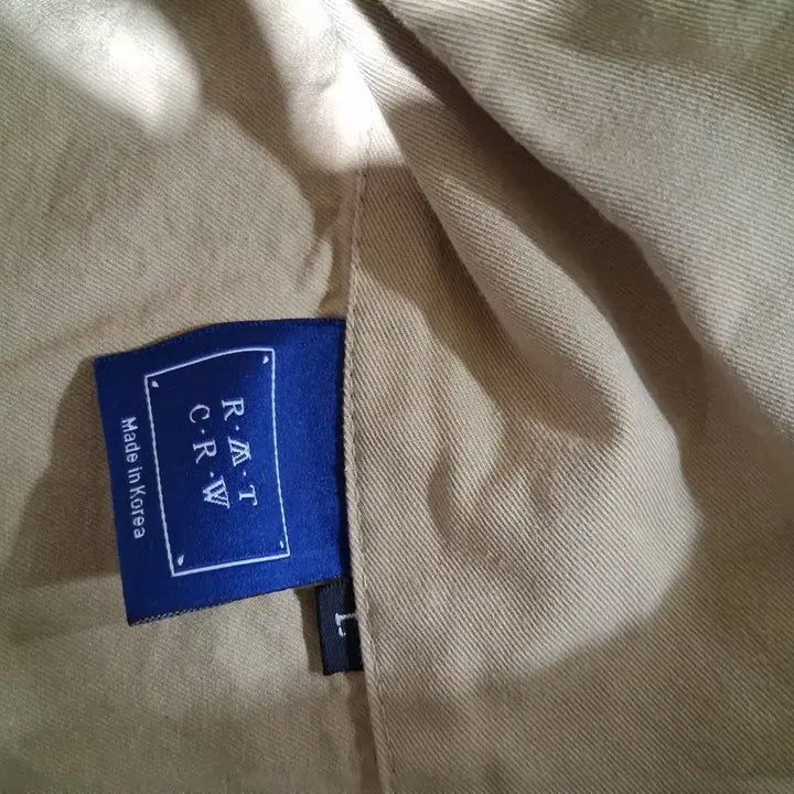 [BUNJANG] Khaki Color Block Anorak Windbreaker Jacket / 카키 배색 아노락 바람막이 점퍼