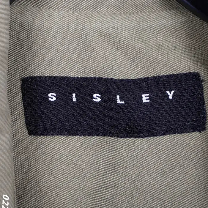 [BUNJANG] Sisley Belted Trench Coat Khaki (Size 36) / 여성42/ 시슬리 벨티드 트렌치 코트KH 36-9