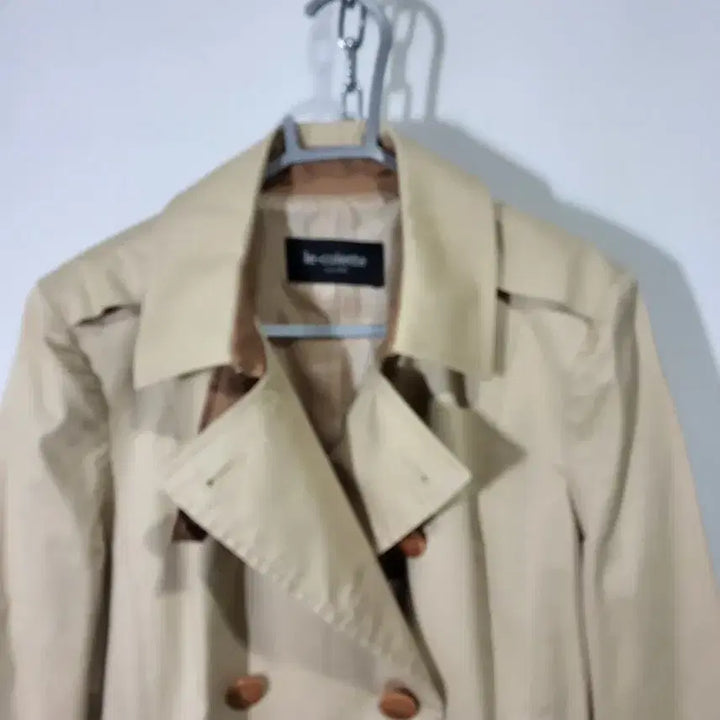 [BUNJANG] Le Ciel Trench Coat - Beige / 르콜레뜨 여성 트렌치 코트 베이지