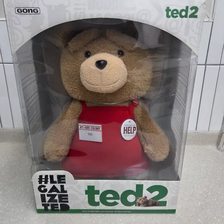 [BUNJANG] Pop Mart Ted 2 Large Figure / 팝마트 테드2 대형 정품 피규어 최종할인