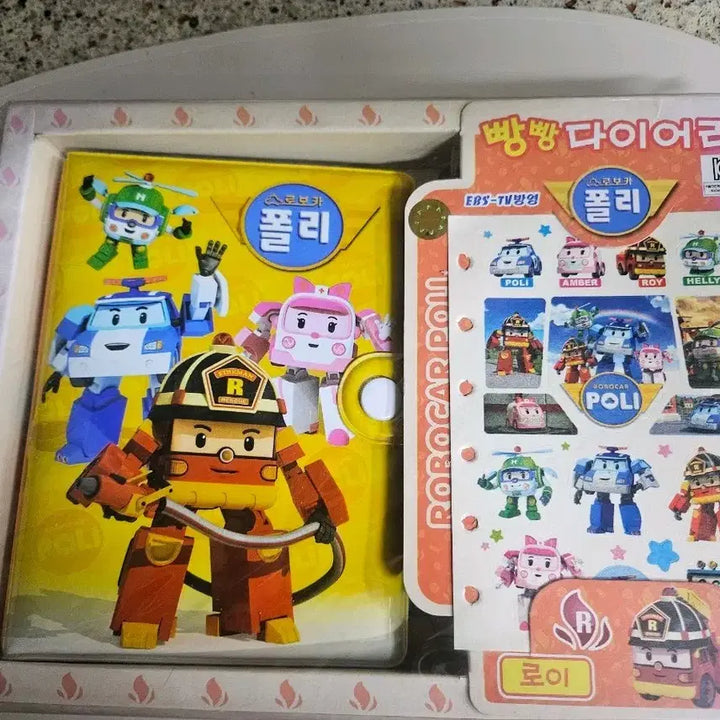[BUNJANG] Robocar Poli Diary Sticker Set / 고전 로보카폴리 빵빵 다이어리 스티커 세트