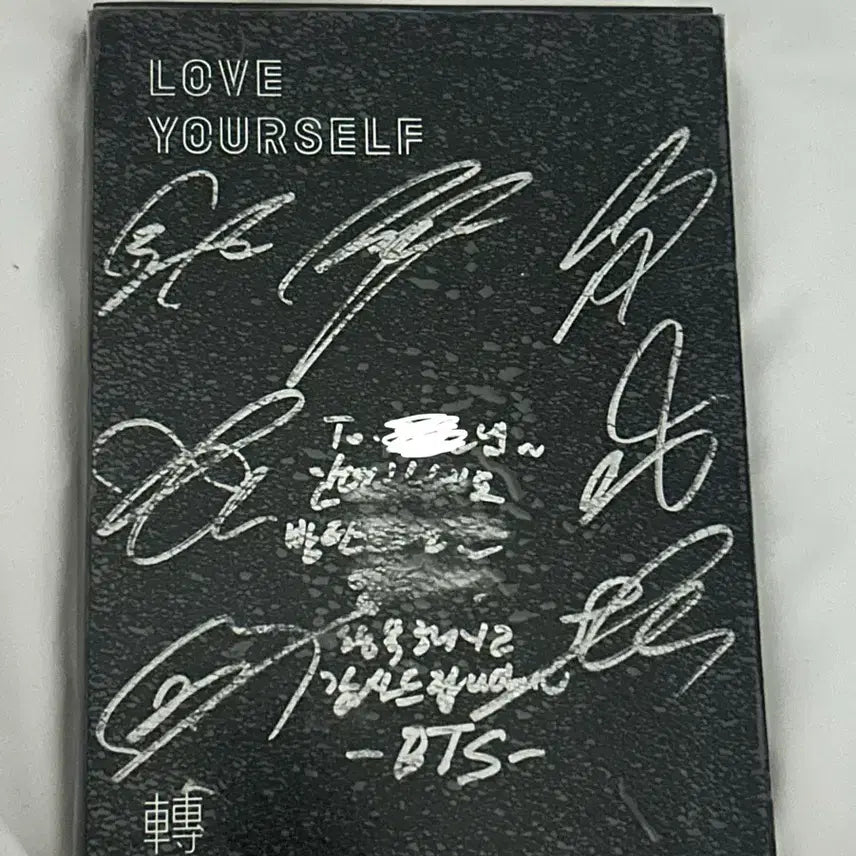 [BUNJANG] BTS Love Yourself Tear Album Authentic Autograph / BTS Love Yourself Tear 앨범 친필 사인