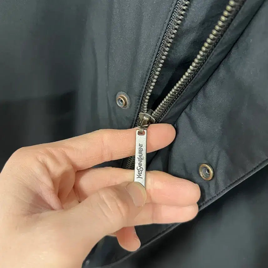 [BUNJANG] YSL Vintage Wool Coach Jacket / [100] YSL 입생로랑 빈티지 제일모직 코치 자켓