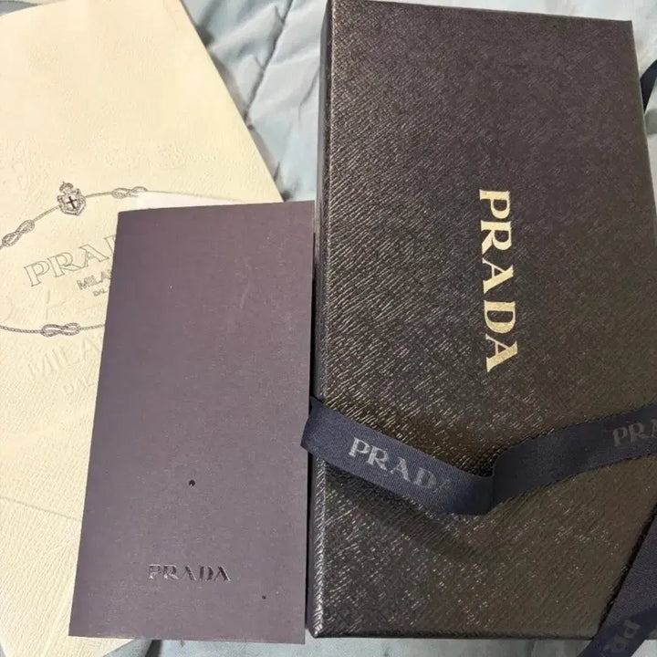 [BUNJANG] Prada Bolo Tie / 프라다 볼로타이 넥타이 프라다넥타이 파워정품(남여공용)