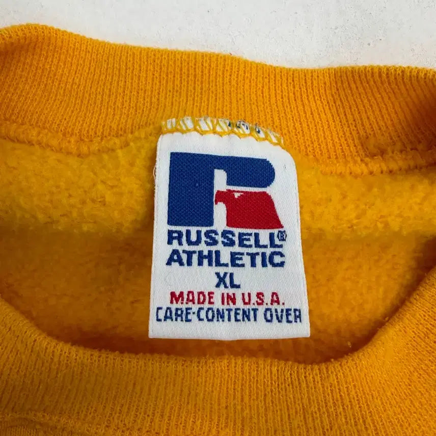 [BUNJANG] Russell 90s Sweatshirt (Yellow) / 90s Russell Sweatshirt (yellow)