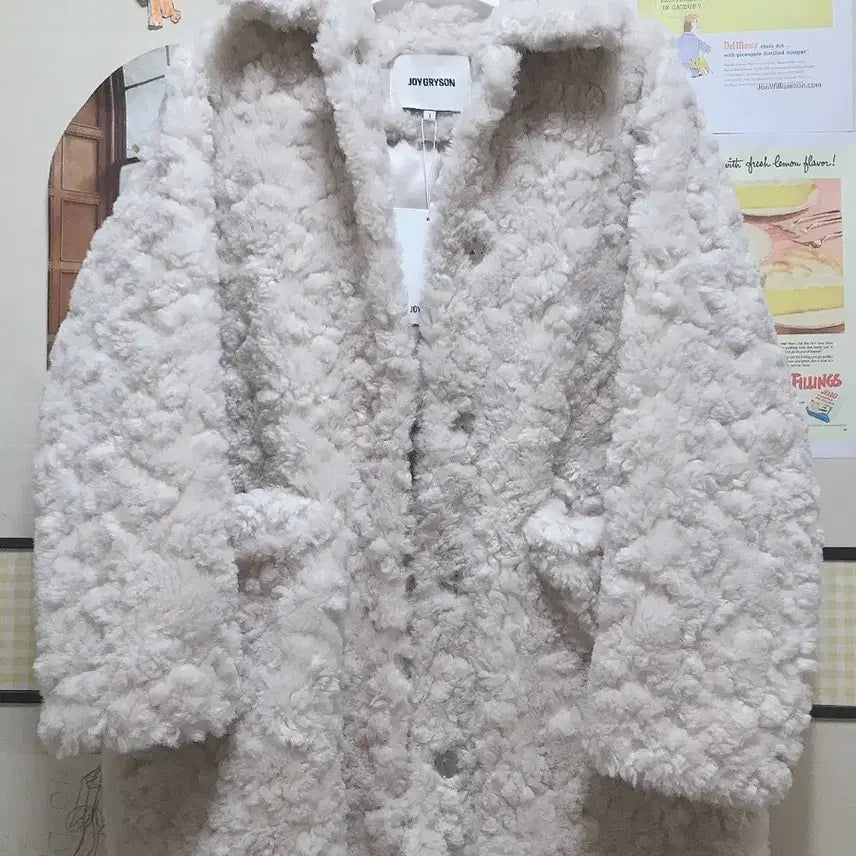[BUNJANG] Joy Gryson Fur Jacket / (새상품) 조이그라이슨 퍼 자켓