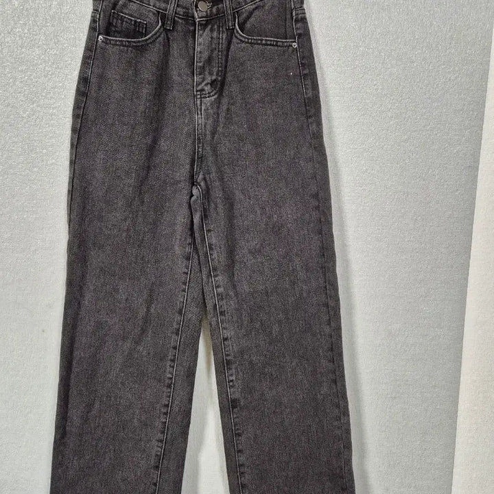 [SOLD OUT] S-BIN 블랙 워싱 데님 와이드 팬츠 55