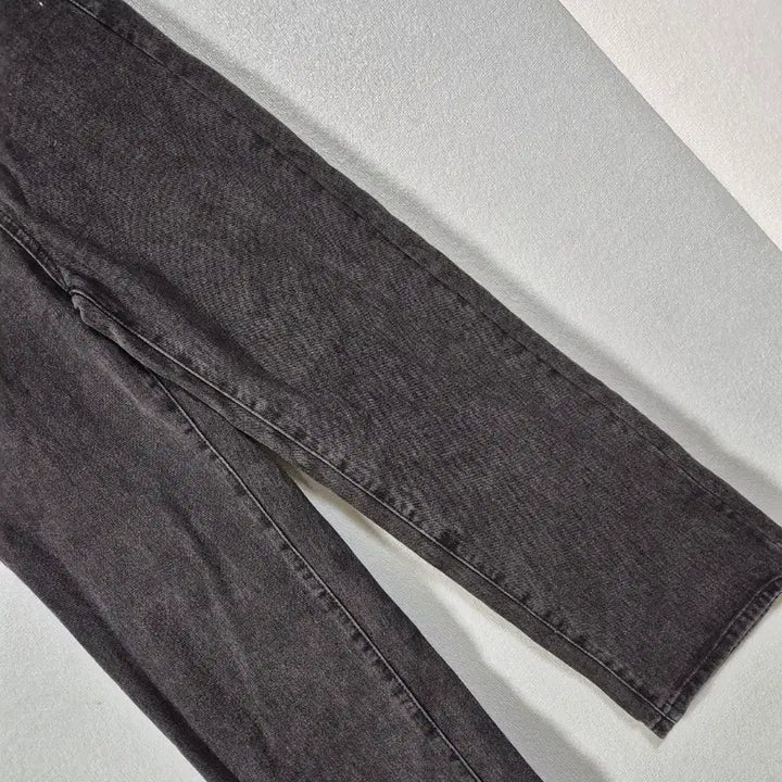 [SOLD OUT] S-BIN 블랙 워싱 데님 와이드 팬츠 55