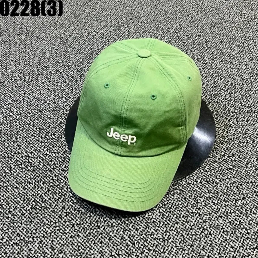 [BUNJANG] Jeep Green Ball Cap Hat / Jeep 지프 그린 볼캡 모자 0228
