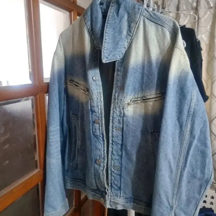 [BUNJANG] Oversized Denim Jacket / 청자켓