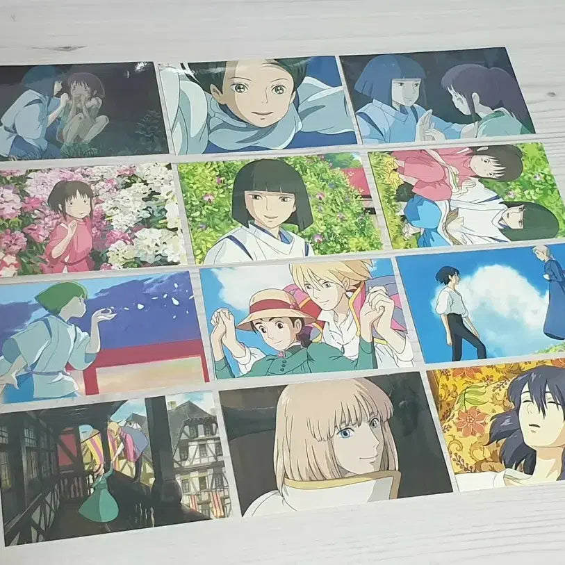 [BUNJANG] Ghibli Square Sticker Set / 지브리 사각 스티커 믹스