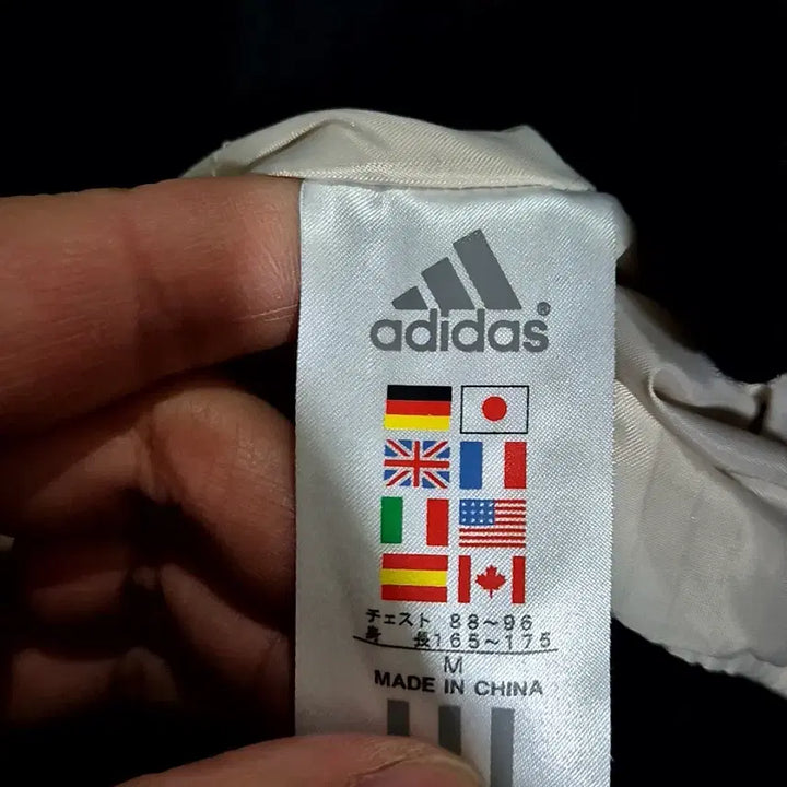 [BUNJANG] Adidas Quilted Pullover Anorak Jacket / 아디다스 풀오버 누빔 아노락