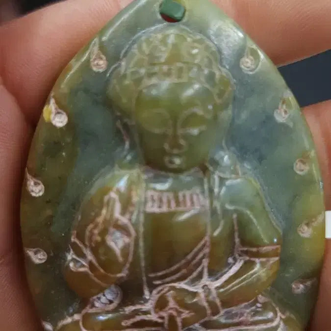 [BUNJANG] Jade Buddha Statue / 비취옥 불상