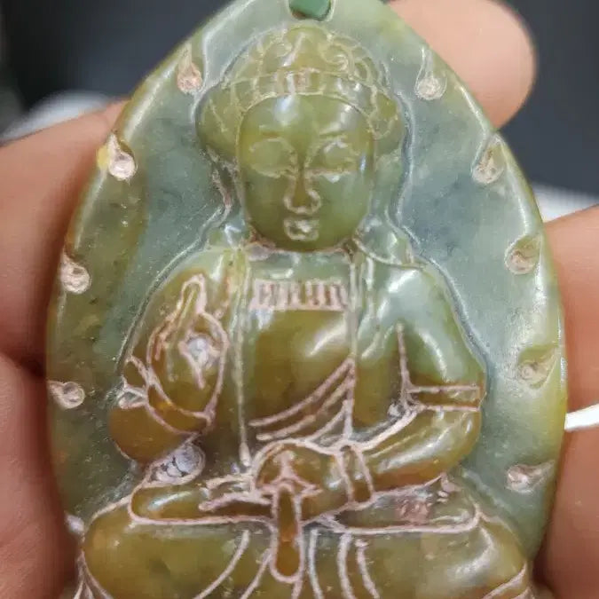 [BUNJANG] Jade Buddha Statue / 비취옥 불상