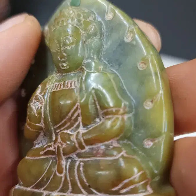 [BUNJANG] Jade Buddha Statue / 비취옥 불상