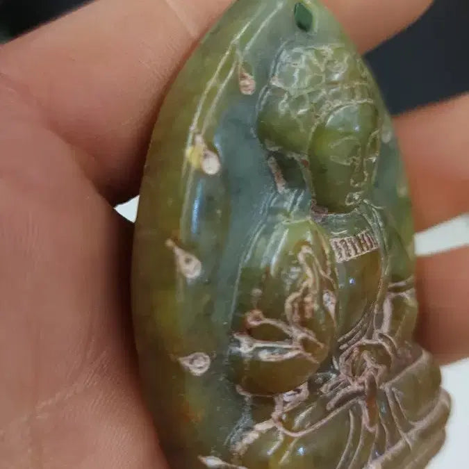 [BUNJANG] Jade Buddha Statue / 비취옥 불상