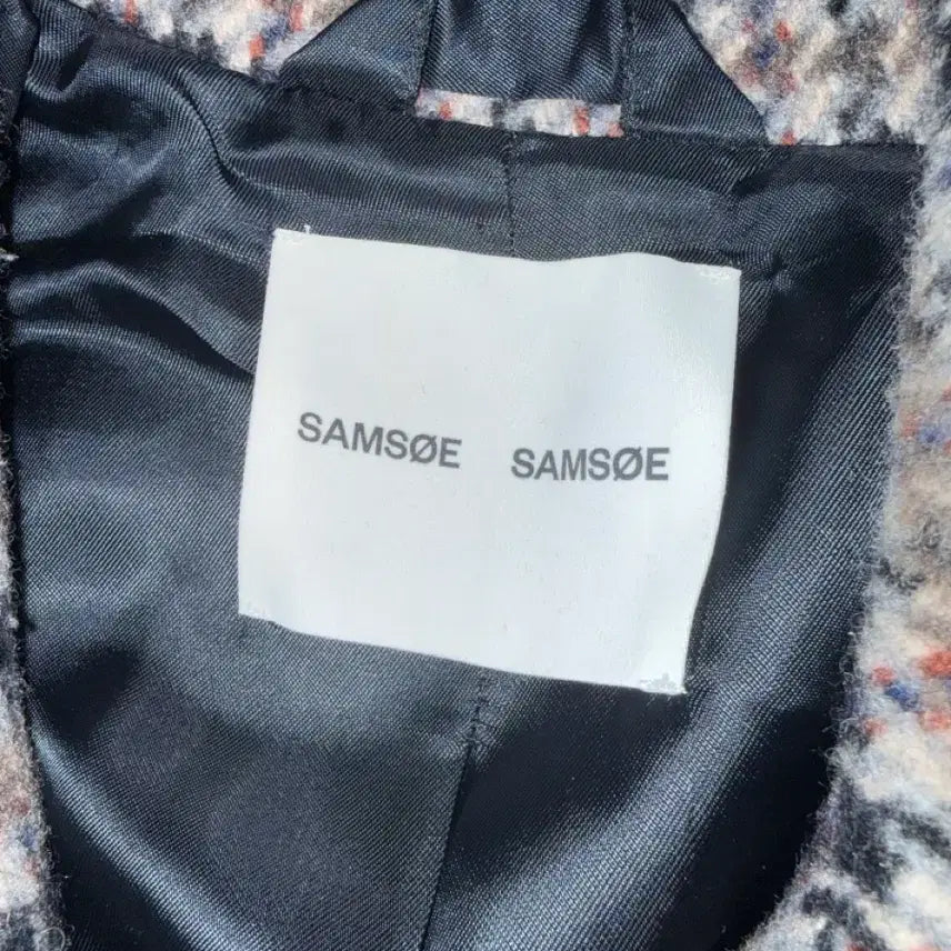 [BUNJANG] Samsoe Houndstooth Coat / Samsoe Samsoe 하운드투스 코트 S