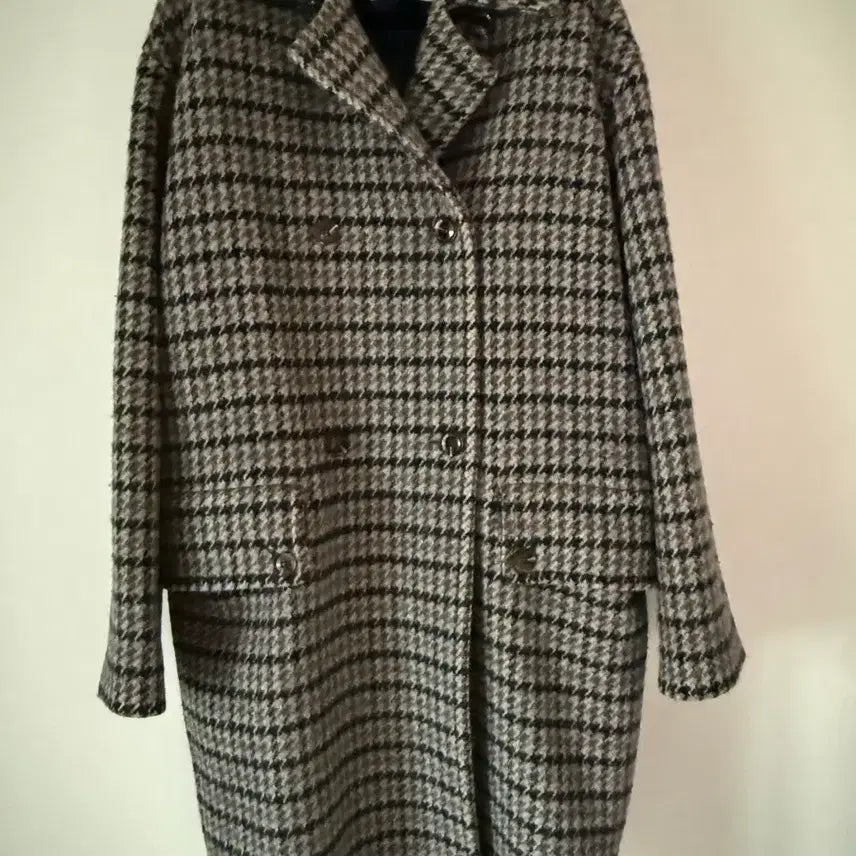 [BUNJANG] Samsoe Houndstooth Coat / Samsoe Samsoe 하운드투스 코트 S