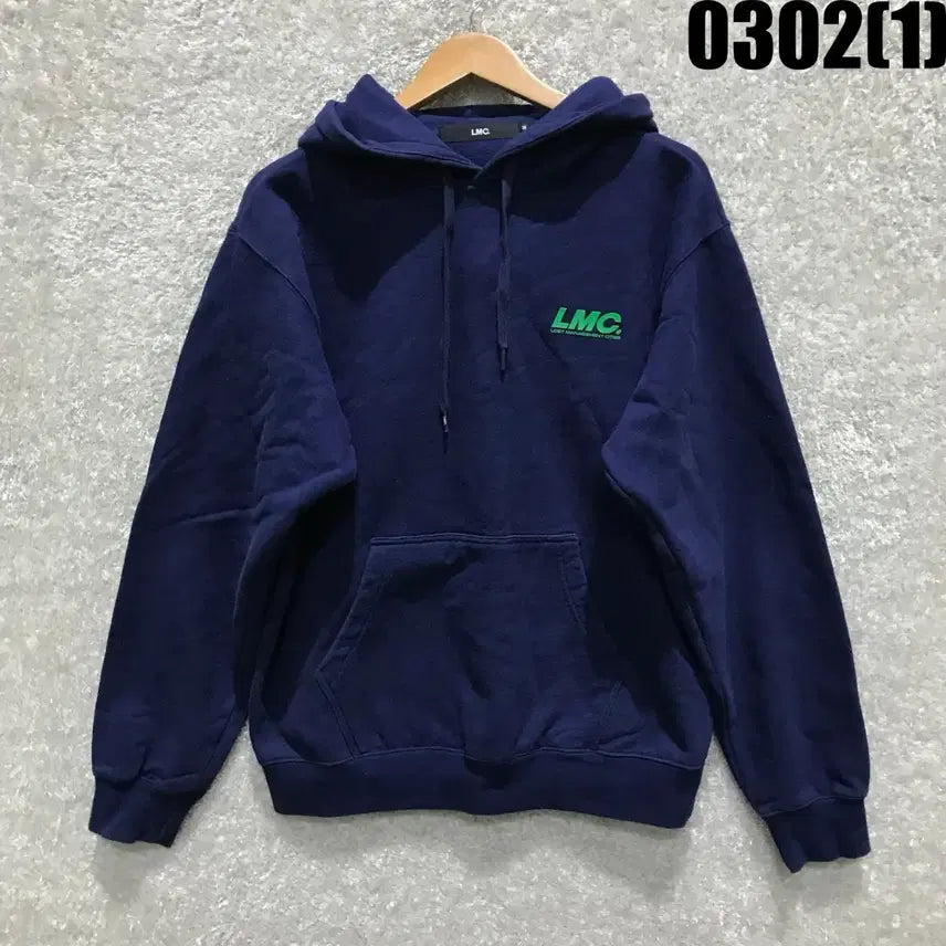 [BUNJANG] LMC Navy Hoodie M / LMC 네이비 후드티 m