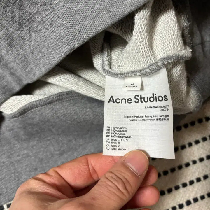 [BUNJANG] Acne Studios Oversized Sweatshirt / 아크네스튜디오 맨투맨