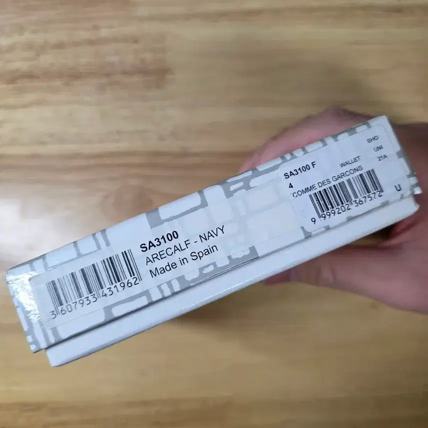 [BUNJANG] Comme des Garcons Navy Zipper Wallet / 꼼데가르송 네이비 지퍼 반지갑