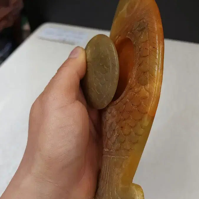 [BUNJANG] Jade Inkstone / 귀한 어문옥벼루