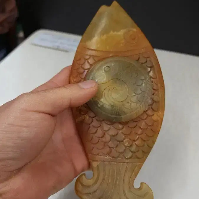 [BUNJANG] Jade Inkstone / 귀한 어문옥벼루